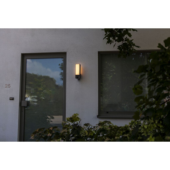 Външна лампа CUBA PIR сензор + smart security camera Lutec LED 20W IP44 5193812118 | Osvetlenieto.bg