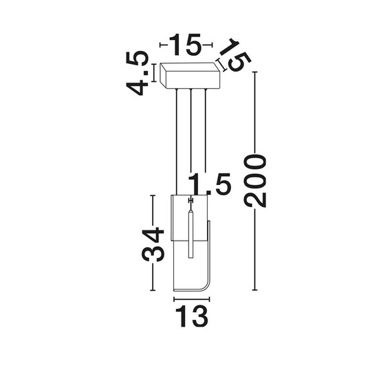 LED Полилей TOTEM 9214208 NovaLuce 11W 3000K Triac Dimmable | Osvetlenieto.bg