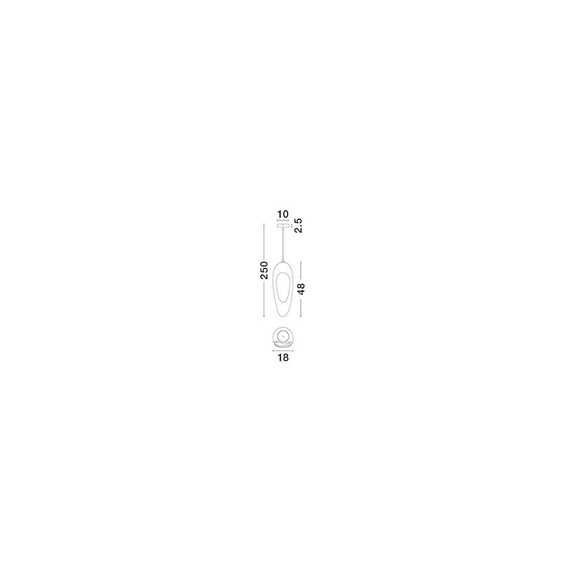 Полилей TEMPUS 9002669 NovaLuce 1xG9 | Osvetlenieto.bg