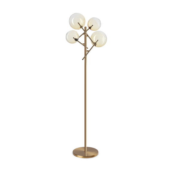 Лампион EQUINOXE PT4 AMBRA SFUMATO 348285 Ideal Lux 4xG4 | Osvetlenieto.bg