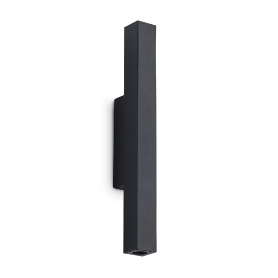 LED Аплик LOOK LED AP2 SQUARE D30 H300 ON-OFF NERO 3000K 370774 Ideal Lux | Osvetlenieto.bg
