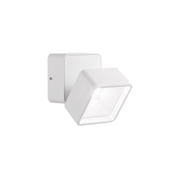 LED Фасаден аплик OMEGA AP SQUARE BIANCO 4000K 285528 Ideal Lux  IP54 | Osvetlenieto.bg