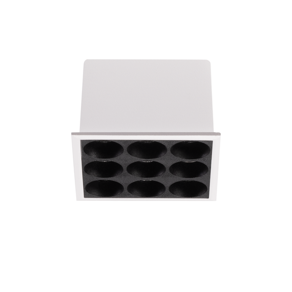 LED Луна за вграждане LIKA FI SLIM SQUARE 10W 3000K BIANCO 367286 Ideal Lux | Osvetlenieto.bg