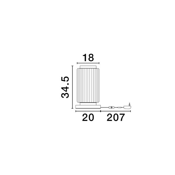 LED Настолна лампа VESPER 9236234 NovaLuce 10W 3000K | Osvetlenieto.bg