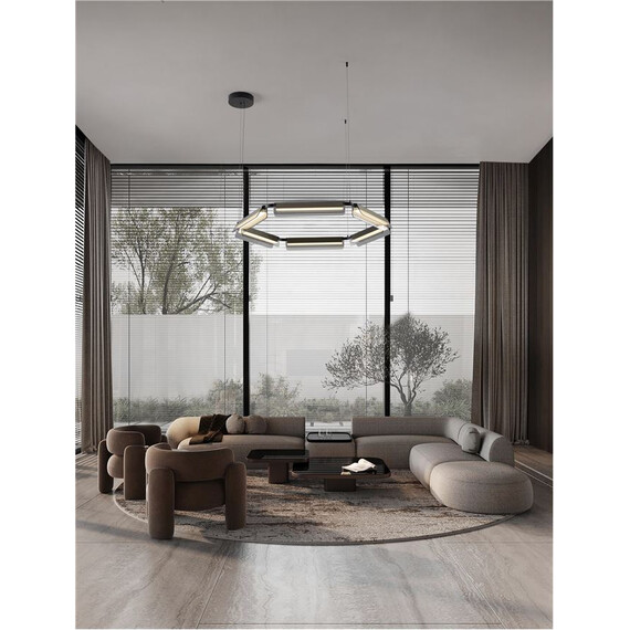 LED Полилей APNEA 9009131 NovaLuce 61W 3000K Triac Dimmable | Osvetlenieto.bg