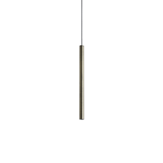 LED Полилей LOOK LED SP1 ROUND D16 H250 ON-OFF OTTONE 3000K 371023 Ideal Lux | Osvetlenieto.bg