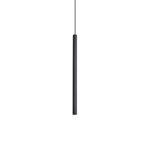 LED Полилей LOOK LED SP1 SQUARE D15 H400 ON-OFF NERO 3000K 351650 Ideal Lux | Osvetlenieto.bg