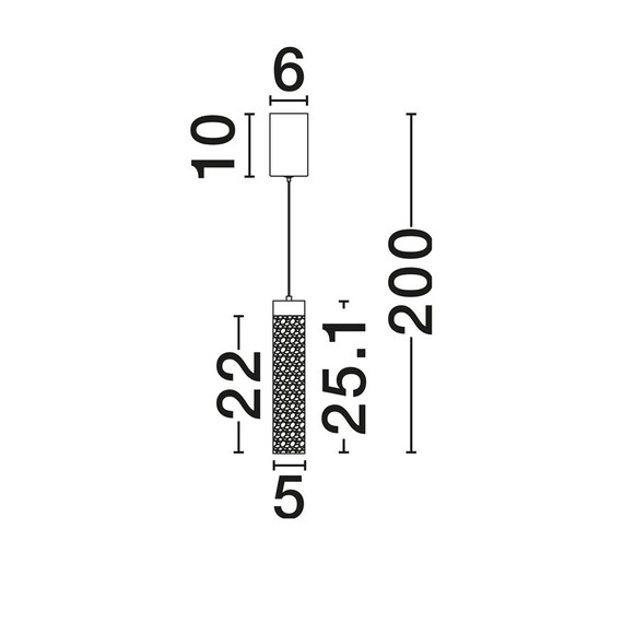 LED Полилей ZELON 9160200 NovaLuce 6W 3000K Triac Dimmable | Osvetlenieto.bg