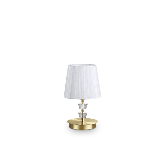 Настолна лампа PEGASO TL1 SMALL OTTONE 197753 Ideal Lux 1xE14 | Osvetlenieto.bg