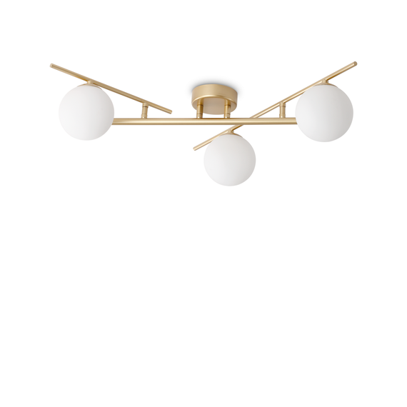 Плафон ATLAS PL3 ORO 311340 Ideal Lux 3xG9 | Osvetlenieto.bg