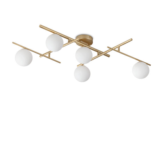 Плафон ATLAS PL5 ORO 311364 Ideal Lux 5xG9 | Osvetlenieto.bg