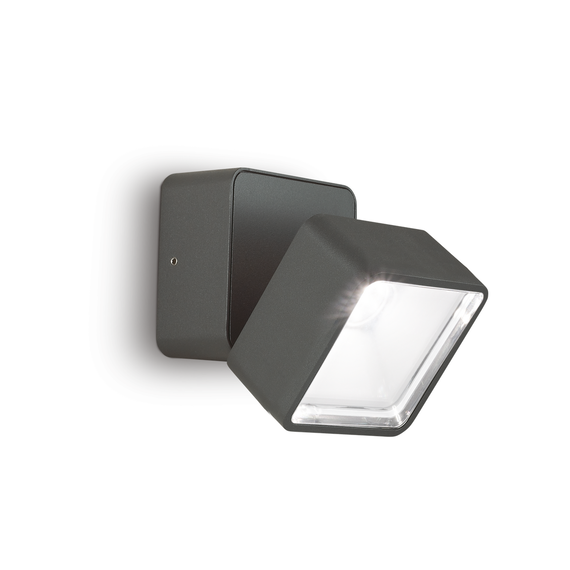 LED Външен аплик OMEGA AP SQUARE ANTRACITE 4000K 285511 Ideal Lux  IP54 | Osvetlenieto.bg