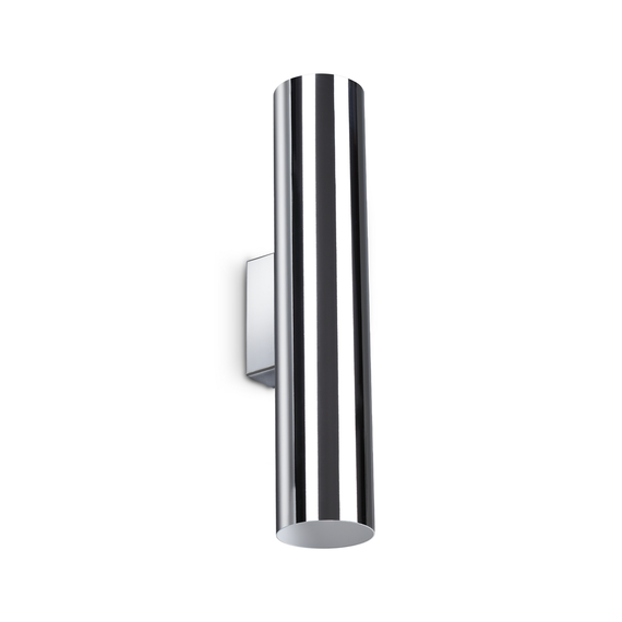 Аплик LOOK AP2 ROUND D60 H300 CROMO 352961 Ideal Lux 2xGU10 | Osvetlenieto.bg