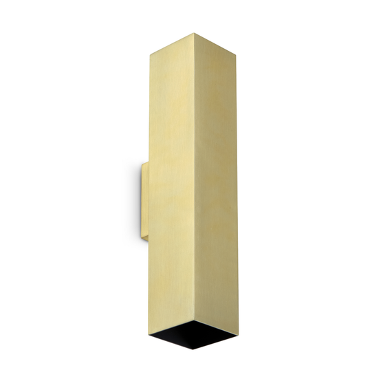 Аплик LOOK AP2 SQUARE D60 H300 OTTONE 370439 Ideal Lux 2xGU10 | Osvetlenieto.bg
