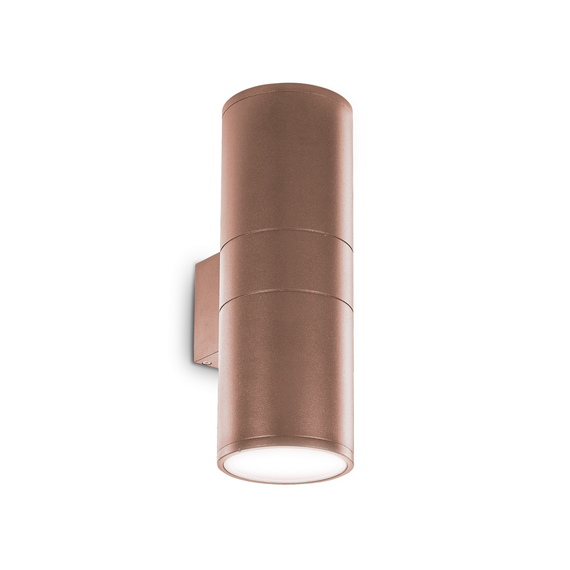 Фасаден аплик GUN AP2 BIG COFFEE 163611 Ideal Lux 2xE27 IP54 | Osvetlenieto.bg