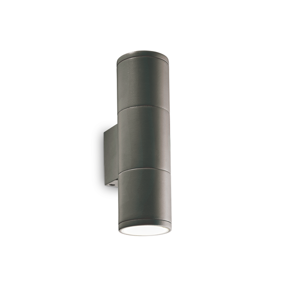 Фасаден аплик GUN AP2 SMALL ANTRACITE 236841 Ideal Lux 2xGU10 IP44 | Osvetlenieto.bg
