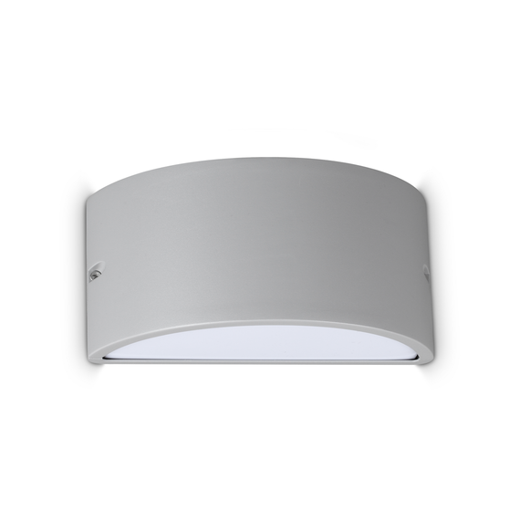 Фасаден аплик REX-2 AP1 GRIGIO 370965 Ideal Lux 1xE27 IP44 | Osvetlenieto.bg
