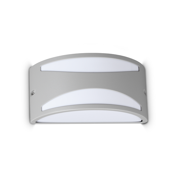 Фасаден аплик REX-3 AP1 GRIGIO 370972 Ideal Lux 1xE27 IP44 | Osvetlenieto.bg