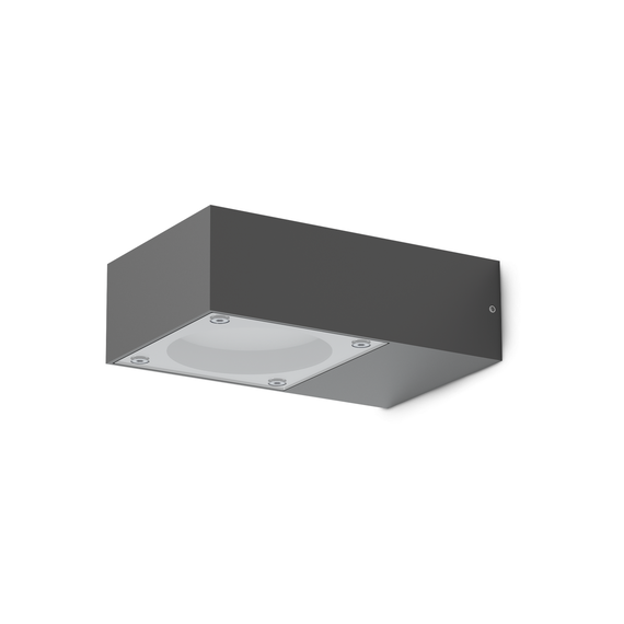 Фасаден аплик SIRIO AP1 NERO 318219 Ideal Lux 1xGX53 IP65 | Osvetlenieto.bg