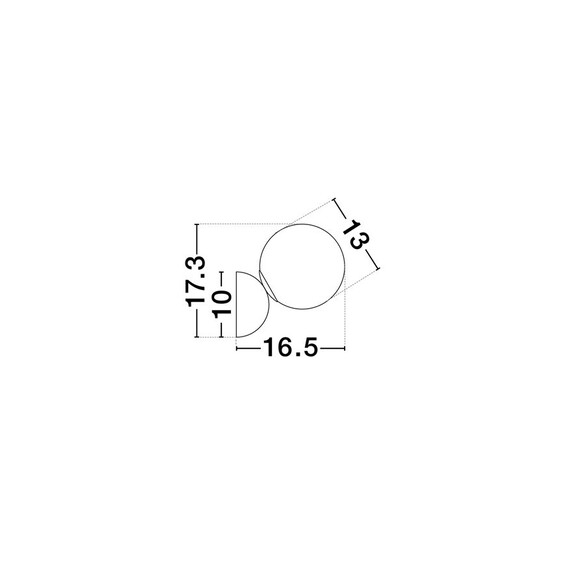 LED Аплик SILENZIO 9190210 NovaLuce 6W 3000K | Osvetlenieto.bg