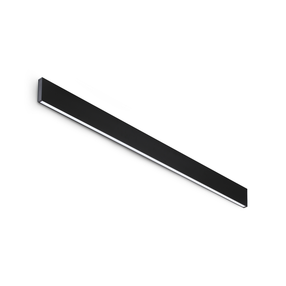 LED Аплик STEEL AP1 D20 MONO-EMISSION WIDE 4000K NERO 368894 Ideal Lux | Osvetlenieto.bg