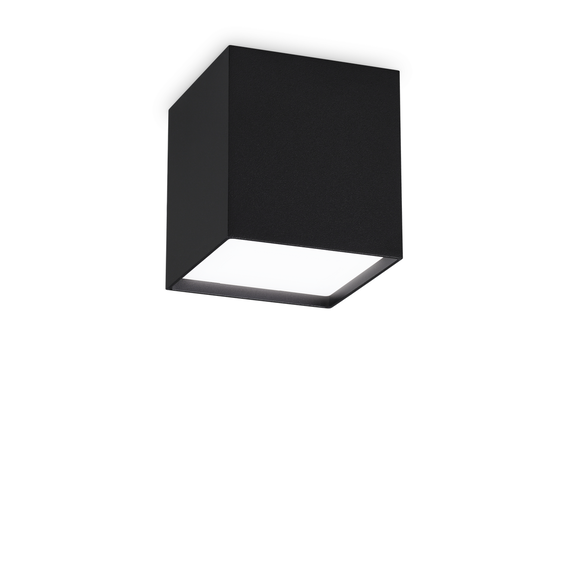 LED Луна за открит монтаж KUBIKO PL NERO 303314 Ideal Lux 10W 3000K | Osvetlenieto.bg