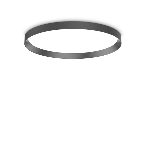 LED Плафон FLY PL D60 NERO 2700K 341194 Ideal Lux  IP40 | Osvetlenieto.bg