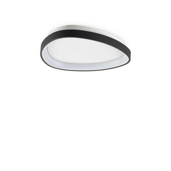 LED Плафон GEMINI PL D042 ON-OFF NERO 2700K 341446 Ideal Lux | Osvetlenieto.bg