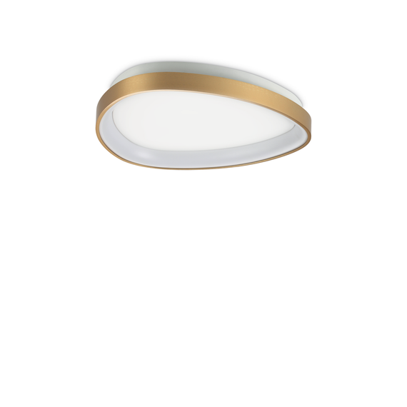 LED Плафон GEMINI PL D042 ON-OFF OTTONE 4000K 372051 Ideal Lux | Osvetlenieto.bg