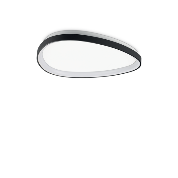 LED Плафон GEMINI PL D061 ON-OFF NERO 4000K 372075 Ideal Lux | Osvetlenieto.bg