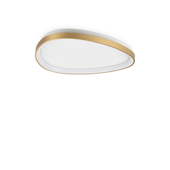 LED Плафон GEMINI PL D061 ON-OFF OTTONE 2700K 341484 Ideal Lux | Osvetlenieto.bg