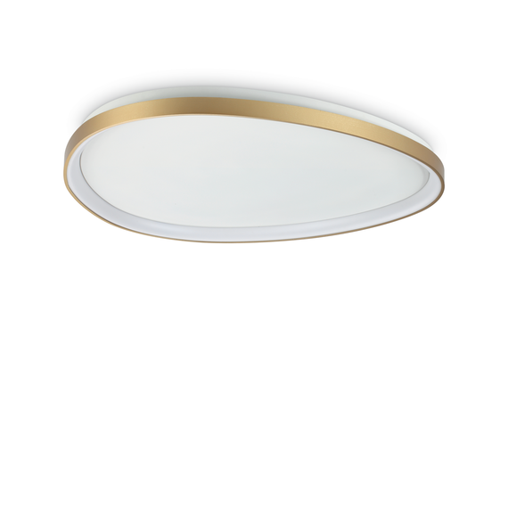 LED Плафон GEMINI PL D081 ON-OFF OTTONE 4000K 372112 Ideal Lux | Osvetlenieto.bg