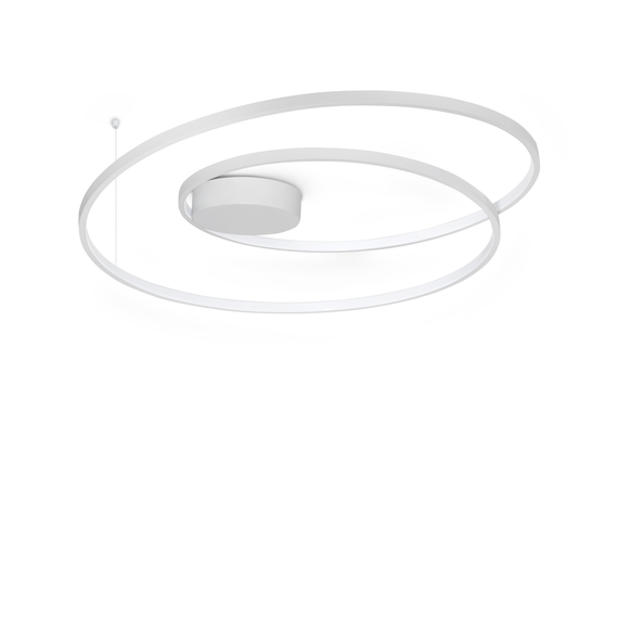 LED Плафон OZ PL D080 ON-OFF BIANCO 3000K 352459 Ideal Lux | Osvetlenieto.bg