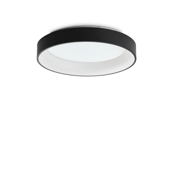 LED Плафон ZIGGY PL D060 NERO 307213 Ideal Lux | Osvetlenieto.bg