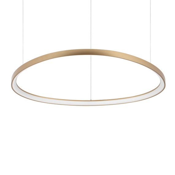 LED Полилей GEMINI SP D105 ON-OFF OTTONE 2700K 341637 Ideal Lux | Osvetlenieto.bg