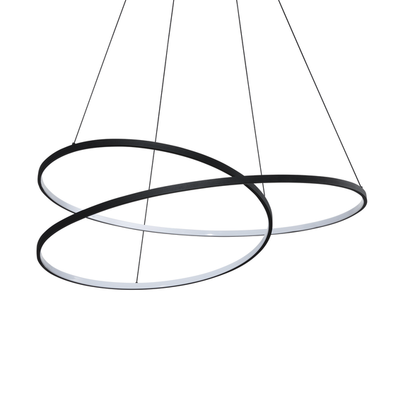 LED Полилей OZ SP D100 ON-OFF NERO 3000K 364896 Ideal Lux | Osvetlenieto.bg