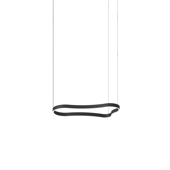 LED Полилей WAVES-1 SP NERO 345215 Ideal Lux | Osvetlenieto.bg