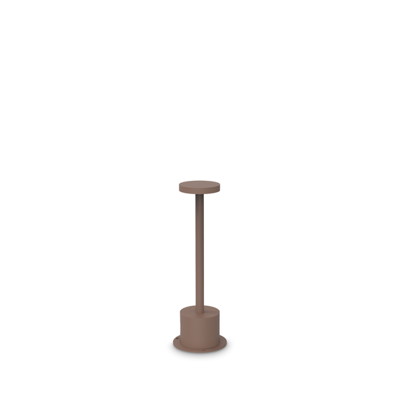 LED Външна стояща лампа TOFFEE PT D080 H025 COFFEE 347752 Ideal Lux  IP65 | Osvetlenieto.bg