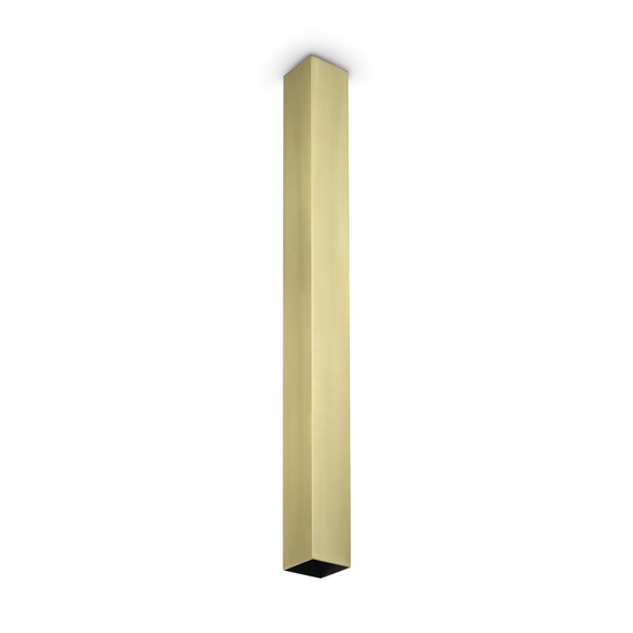 Луна за открит монтаж LOOK PL1 SQUARE D60 H750 OTTONE 353852 Ideal Lux 1xGU10 | Osvetlenieto.bg