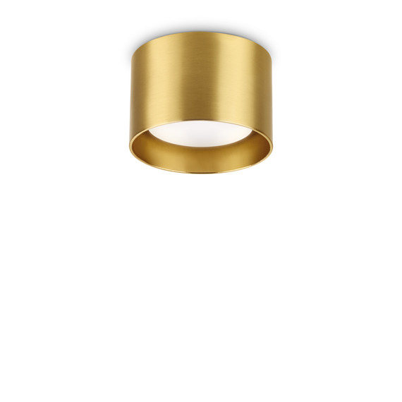 Луна за открит монтаж SPIKE PL1 ROUND OTTONE 285238 Ideal Lux 1xGX53 | Osvetlenieto.bg