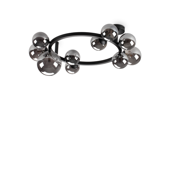 Плафон PERLAGE PL10 FUME 309286 Ideal Lux 10xG9 | Osvetlenieto.bg