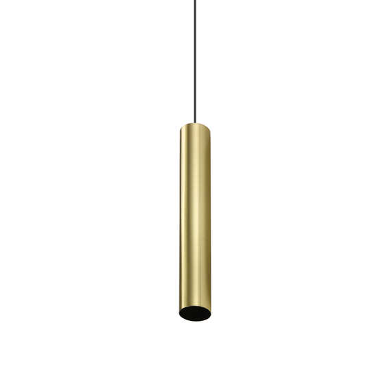 Полилей LOOK SP1 ROUND D40 H250 OTTONE 371580 Ideal Lux 1xGU10 | Osvetlenieto.bg