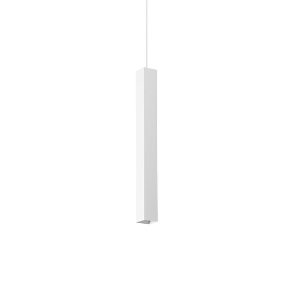Полилей LOOK SP1 SQUARE D40 H400 BIANCO 366999 Ideal Lux 1xGU10 | Osvetlenieto.bg