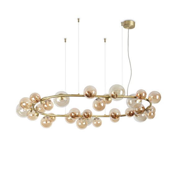 Полилей PERLAGE SP30 AMBRA 322780 Ideal Lux 30xG9 | Osvetlenieto.bg