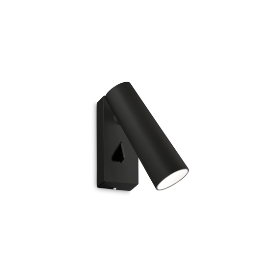 LED Аплик PIPE AP NERO 281001 Ideal Lux | Osvetlenieto.bg