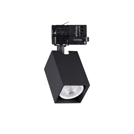 Спот за шина 4L DYNAMITE SQUARE NERO 371528 Ideal Lux 1xGU10 | Osvetlenieto.bg