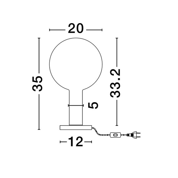 LED Настолна лампа NOSTOS 9009103 NovaLuce 3W 3000K Touch Dimmable | Osvetlenieto.bg