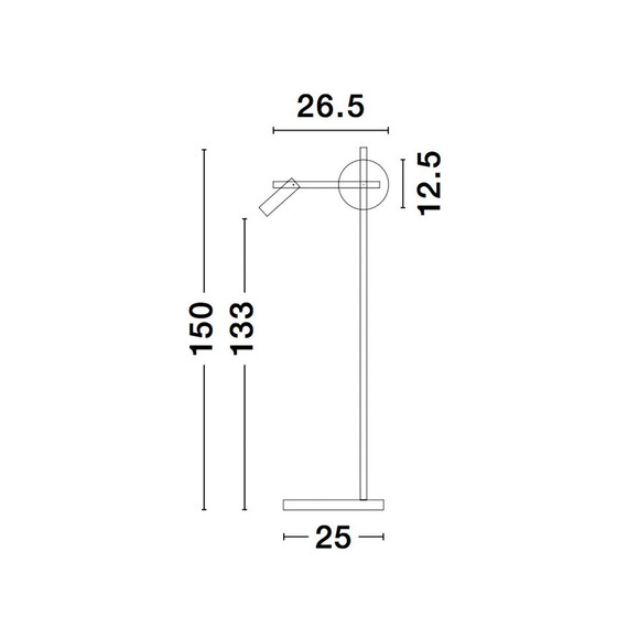 LED Лампион JOLINE 9919532 NovaLuce 9W 3200K | Osvetlenieto.bg