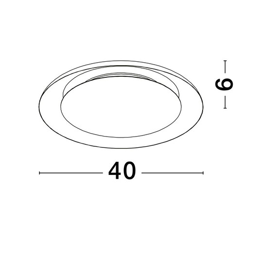 LED Плафон EPOS 9345702 NovaLuce 24W 2700K-4000K Triac Dimmable | Osvetlenieto.bg