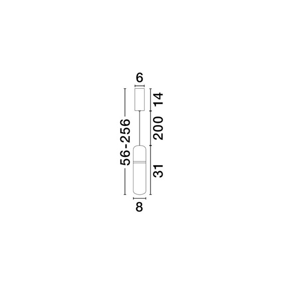 LED Полилей NORMA 9009263 NovaLuce 7W 3000K Triac Dimmable | Osvetlenieto.bg